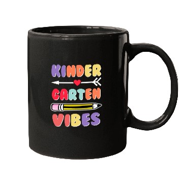 Discover Kindergarten Vibes Back To School Mugs