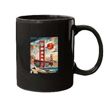 Discover Golden Gate Bridge California Mugs, Golden Gate