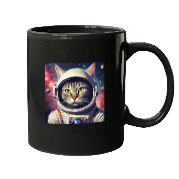 Discover space cat Mugs