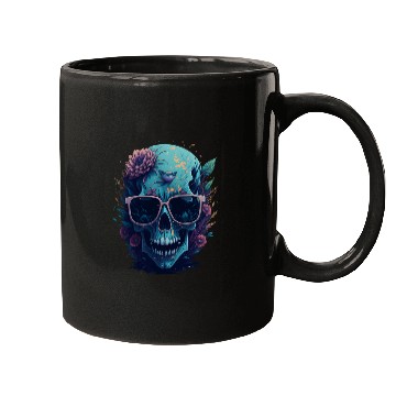 Discover Floral Skull | C14 Mugs