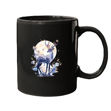 Discover Celestial Deer Mugs