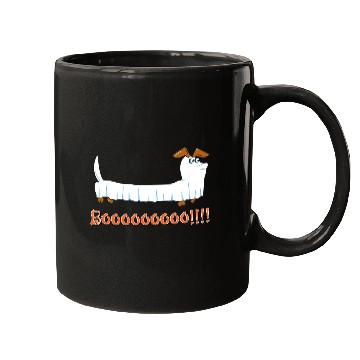 Discover Halloween Dachshund Ghost Design Mugs