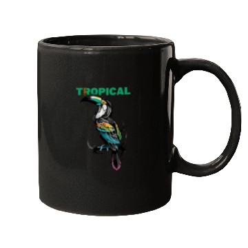 Discover Tropical Charm: Toucan Paradise Mugs
