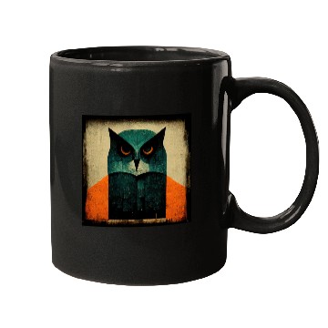 Discover Mod Owl: Disapproving Owl Mugs