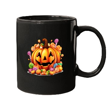 Discover Funny Halloween Cute Pumpkin Sugar Spell Mugs