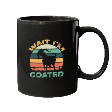 Discover Oh wait i m goated vintage Mugs