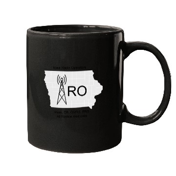 Discover IRO Logo Grayscale Mugs