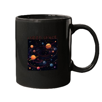 Discover i need space, planets constellation Mugs