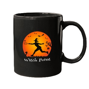 Discover Tennis Halloween Witch Mugs