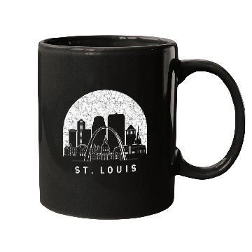 Discover St. Louis Missouri Skyline Mugs