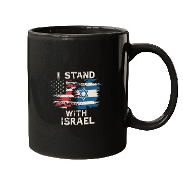 Discover I Stand With Israel Patriotic Mugs
