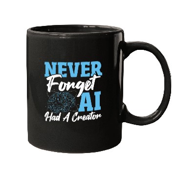 Discover Robot AI Computer Scientist AI Machine Learning Mugs