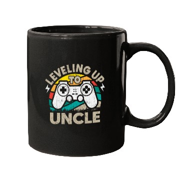 Discover Leveled Up To Uncle Gamer Gaming Future Uncle Mugs