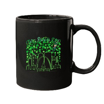 Discover St. Louis Missouri Saint Patrick's Day Mugs