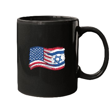 Discover USA Israel flag! We stand with Israel! Mugs