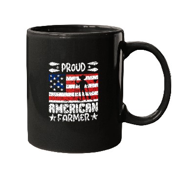 Discover Proud american farmer quote Mugs