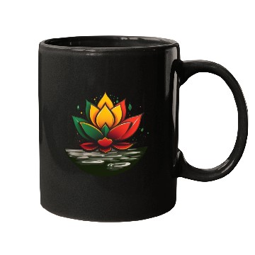 Discover Reggae Lotus Mugs