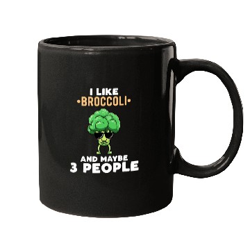 Discover I Like Broccoli And Maybe 3 People Vegetable Mugs