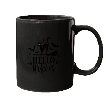 Discover Hello Witches Halloween Mugs