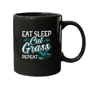 Discover Landscaper Eat Sleep Cut Grass Repeat Landscaping Mugs