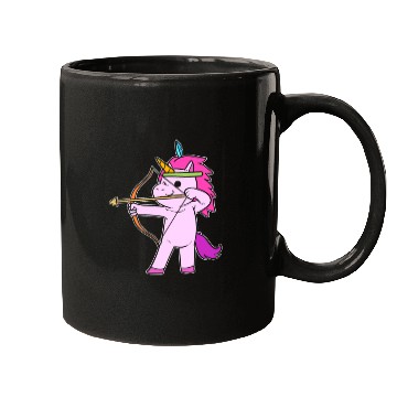 Discover Unicorn Archery Athletic Person Gift Mugs