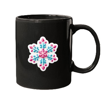Discover Crystal snowflake Mugs