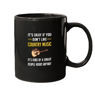 Discover Smart People Country Music Mugs