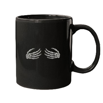 Discover Halloween Skeleton Hands Mugs