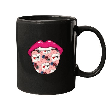 Discover Poker Tongue Mugs