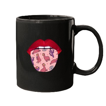 Discover Alpaca Alpaka Lips Mugs