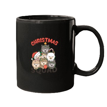 Discover Alpaca Christmas Tree Christmas Squad Alpacas Mugs