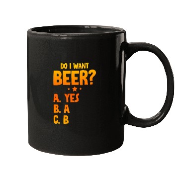 Discover Do I Want Beer, A Yes 2 Mugs