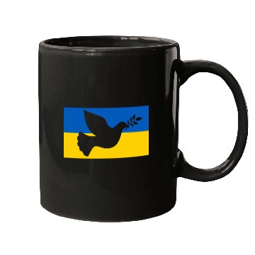 Discover Ukraine Peace Bird Mugs