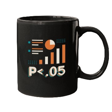 Discover Data Analyst P < .05 Computer Science Programming Mugs