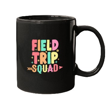 Discover First Grade Field Trip Squad Teacher Students Mugs