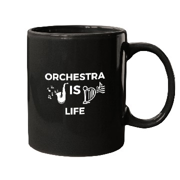 Discover ORCHESTRA IS LIFE Mugs