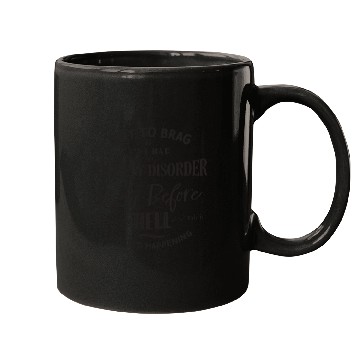 Discover Anxiety Disorder Black Mugs