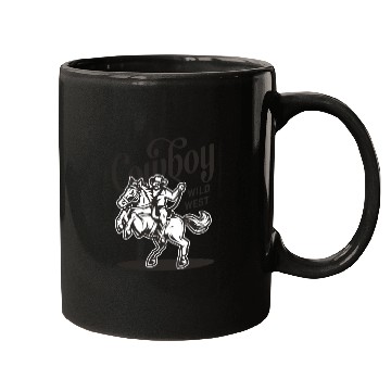 Discover Cowboy Wild West Mugs