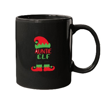 Discover auntie elf Mugs
