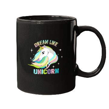 Discover DREAM LIKE UNICORN Mugs
