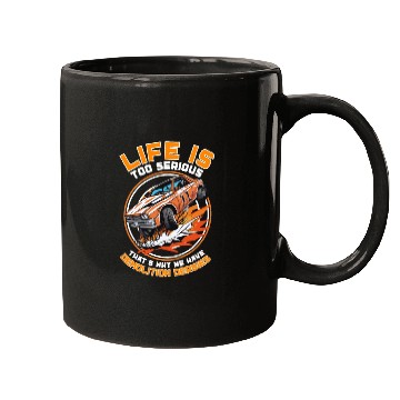 Discover Demo Derby Demolition Derby Demolition Derby Lover Mugs