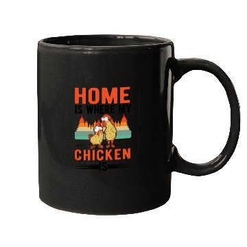 Discover Chickens Home Farmer Chicken Mugs