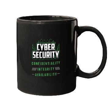 Discover Cyber Security Confidentiality Integrity Analyst Mugs