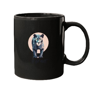 Discover Beautiful Tiger Geometric Polygon Design Mugs
