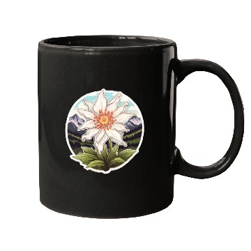 Discover Edelweiß Flower Plant Mountains Mugs