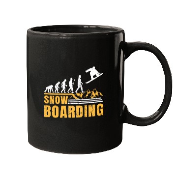 Discover Snowboarding EVOLUTION Snowboard Winter Park Mugs