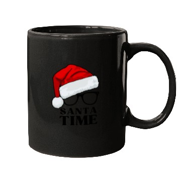 Discover SANTA TIME - Festive Santa Claus design Mugs