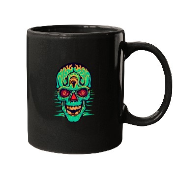 Discover Weird Skull N2 Mugs