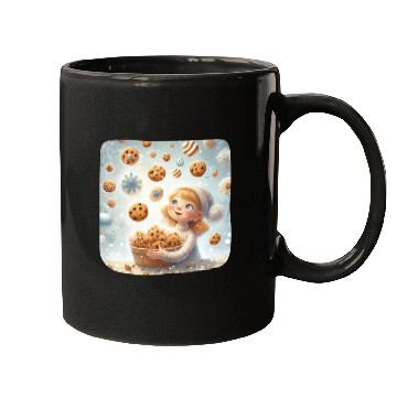 Discover Cookie Raining Wonderland Mugs