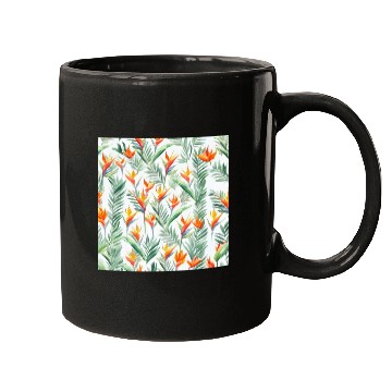 Discover Retro Heliconia Mugs
